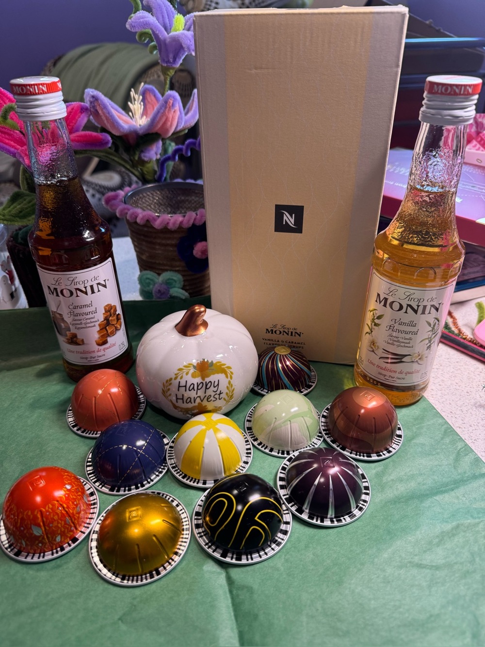 Nespresso VERTUO 10 Unforgettable flavored Assorted Coffee pods gift 🎁 sampler